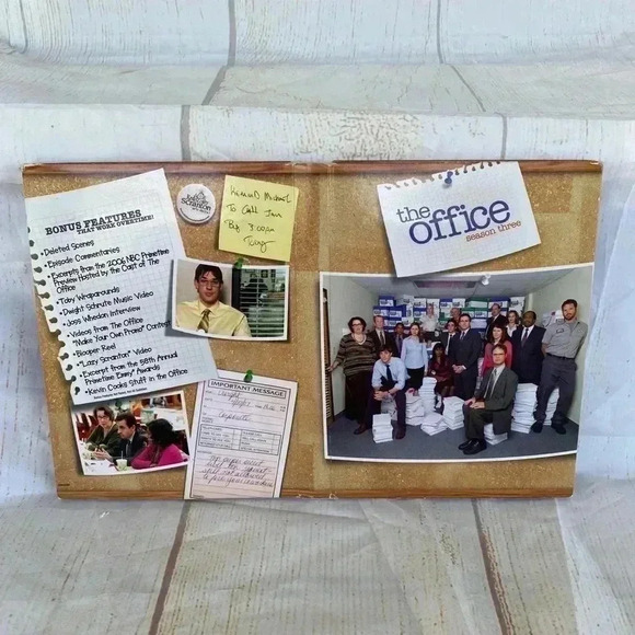 NBC The Office Fan Gift Bundle Theme Song Mug, Stapler Perpetual Calendar DVDs - Picture 9 of 11